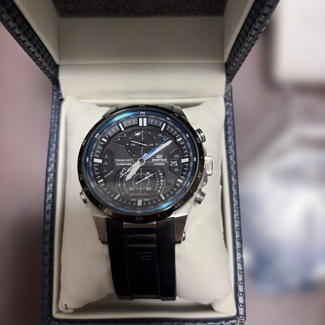 カシオ エディフィス ソーラー 電波時計 EQW-A1200B-1AJF