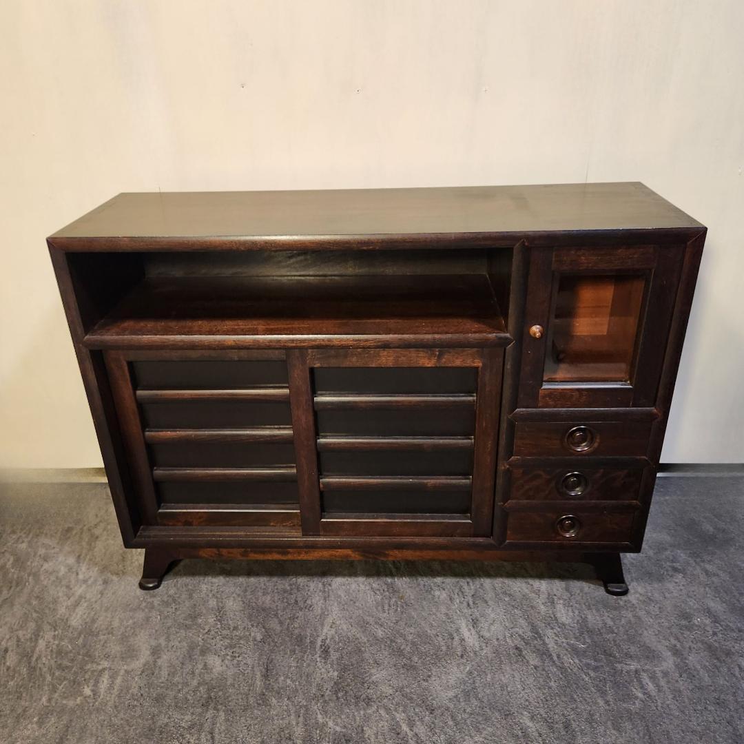 希少!!年代物 松本民芸 サイドボード 飾り棚 キャビネット