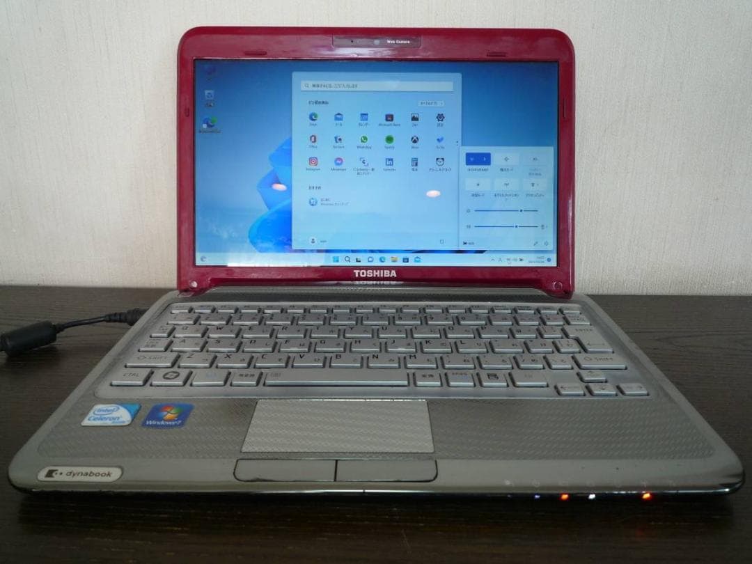 東芝 dynabook MX/34MRD 11.6型 軽量・コンパクト ノート