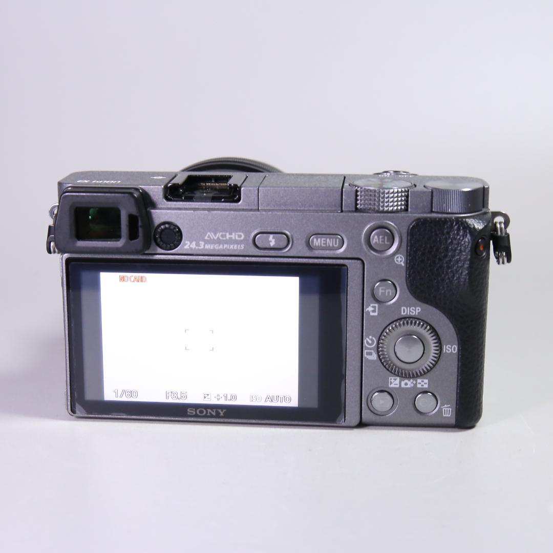☆希少カラー☆美品 SONY a6000 E 16-50mm　＃392