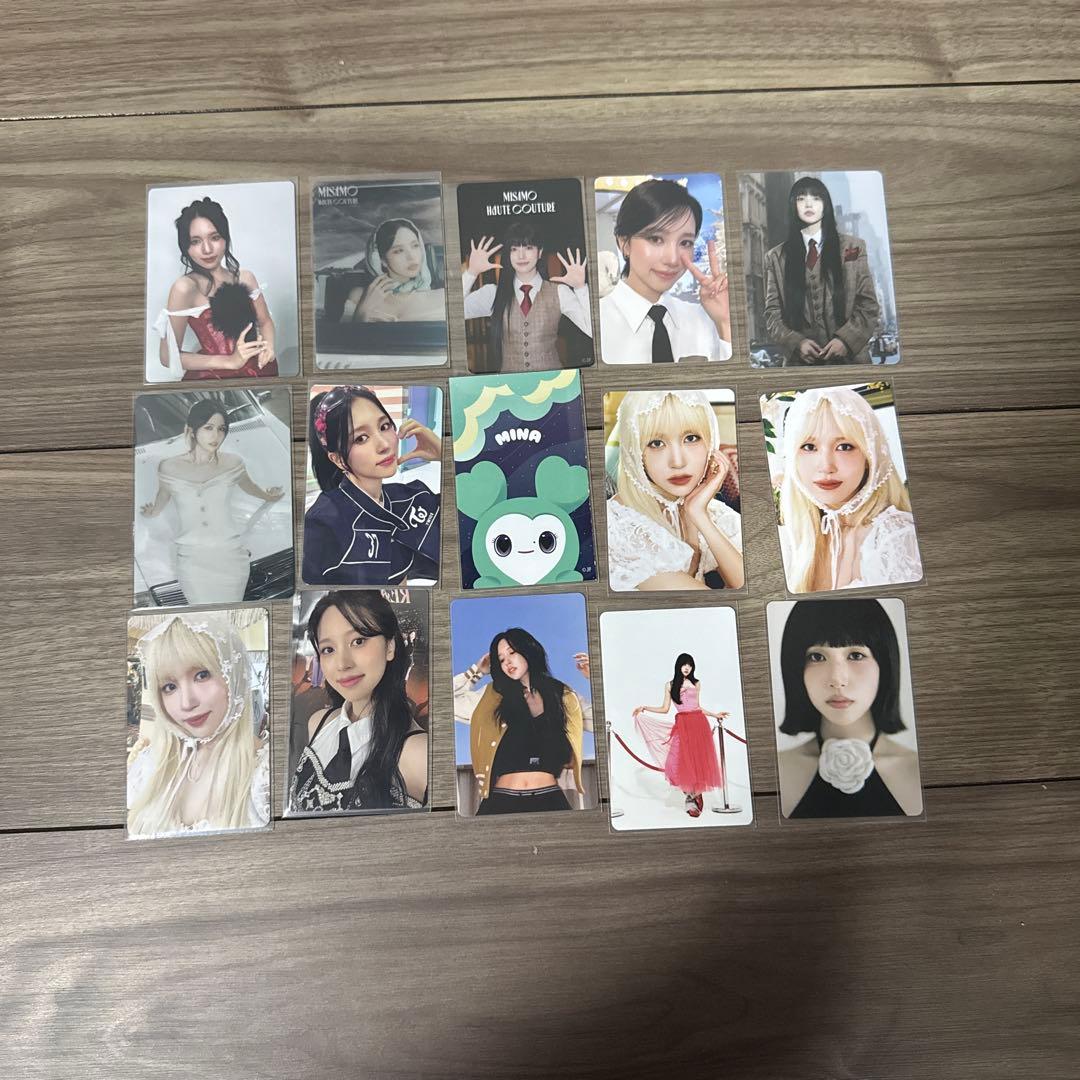 TWICE ミナ　トレカセット