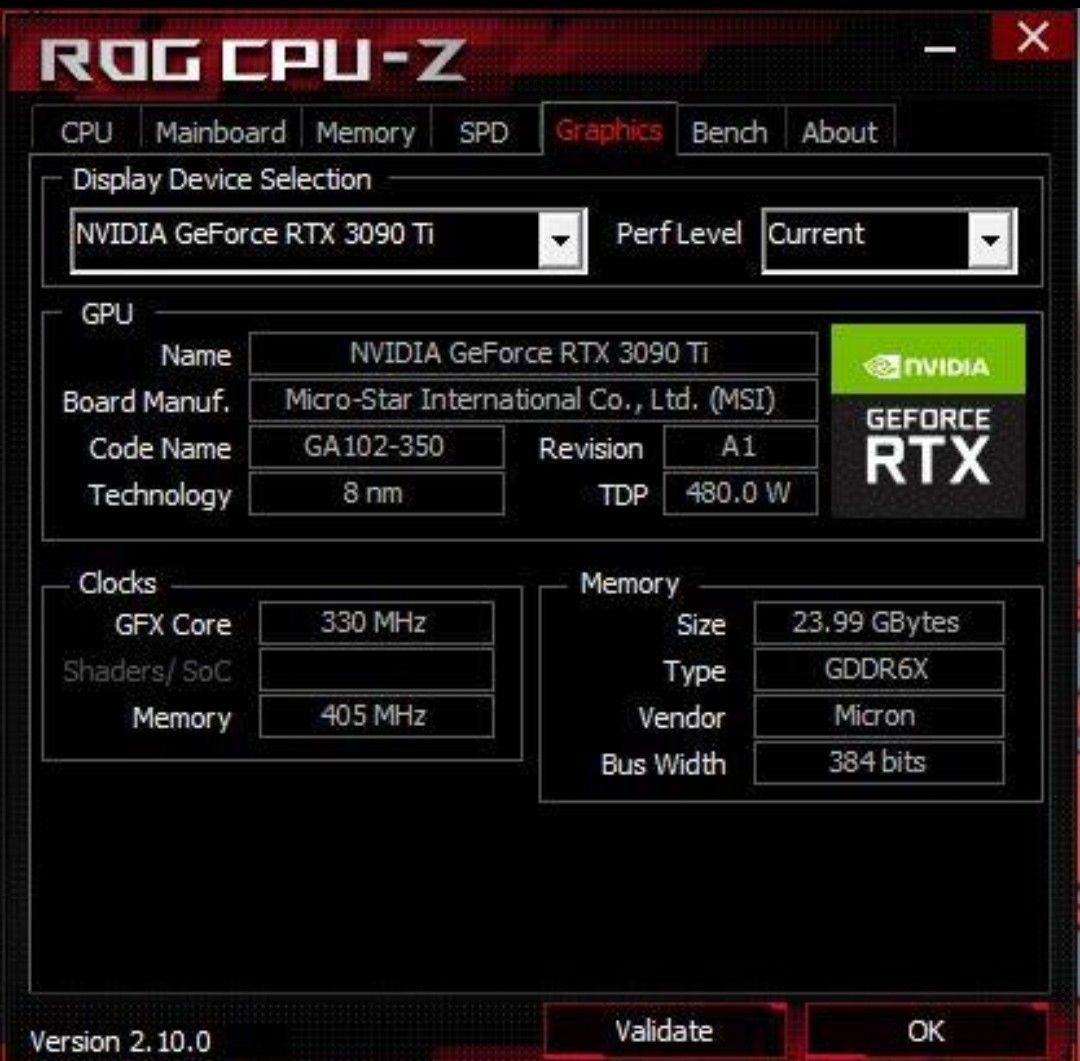 グラフィックボード・グラボ・ビデオカード MSI GeForce RTX 3090Ti SUPRIM X 24G