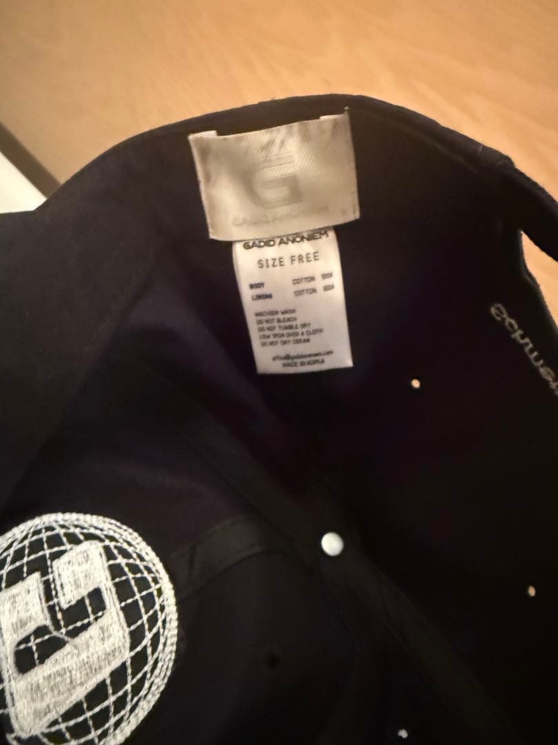 帽子 GADID ANONIEM JOULE / BLACK