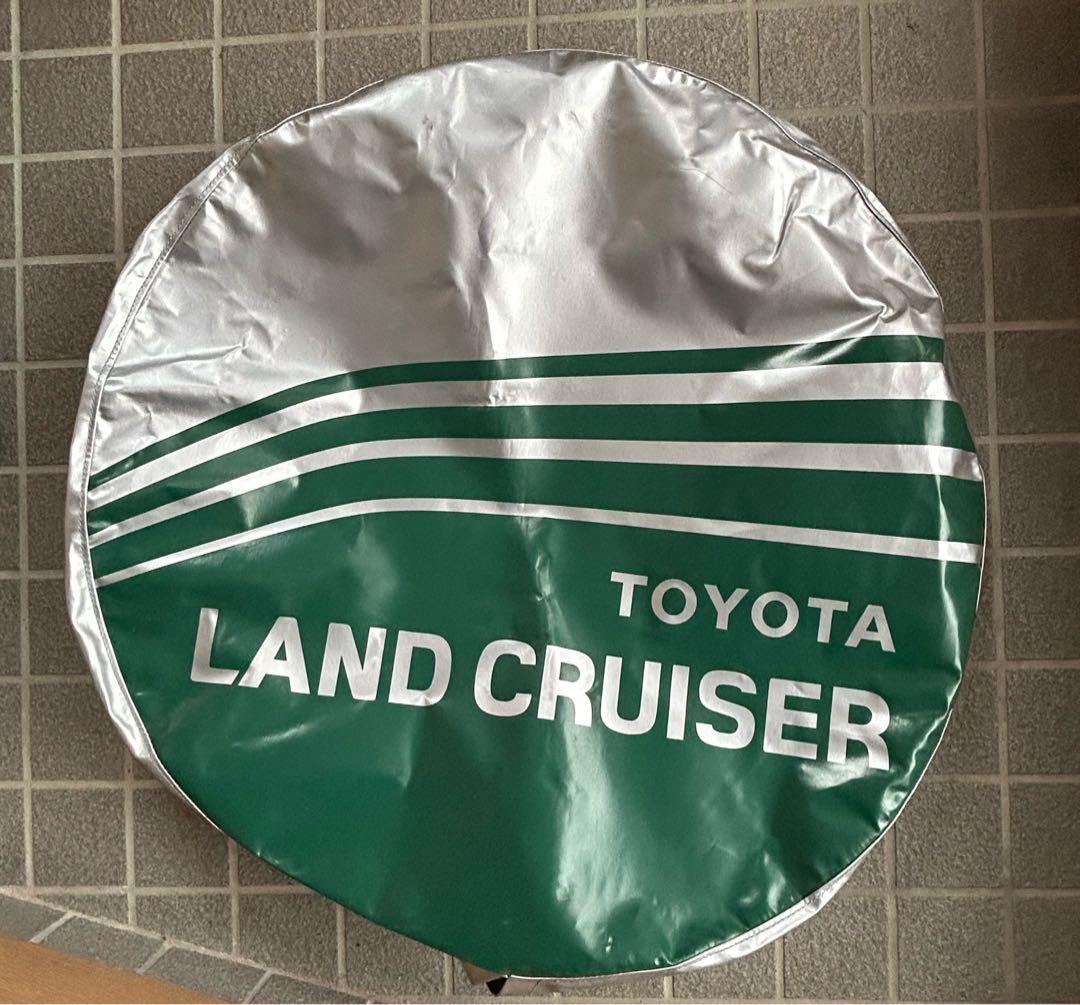 explorer　トヨタランドクルーザー70プラド　純正スペアタイヤカバー
