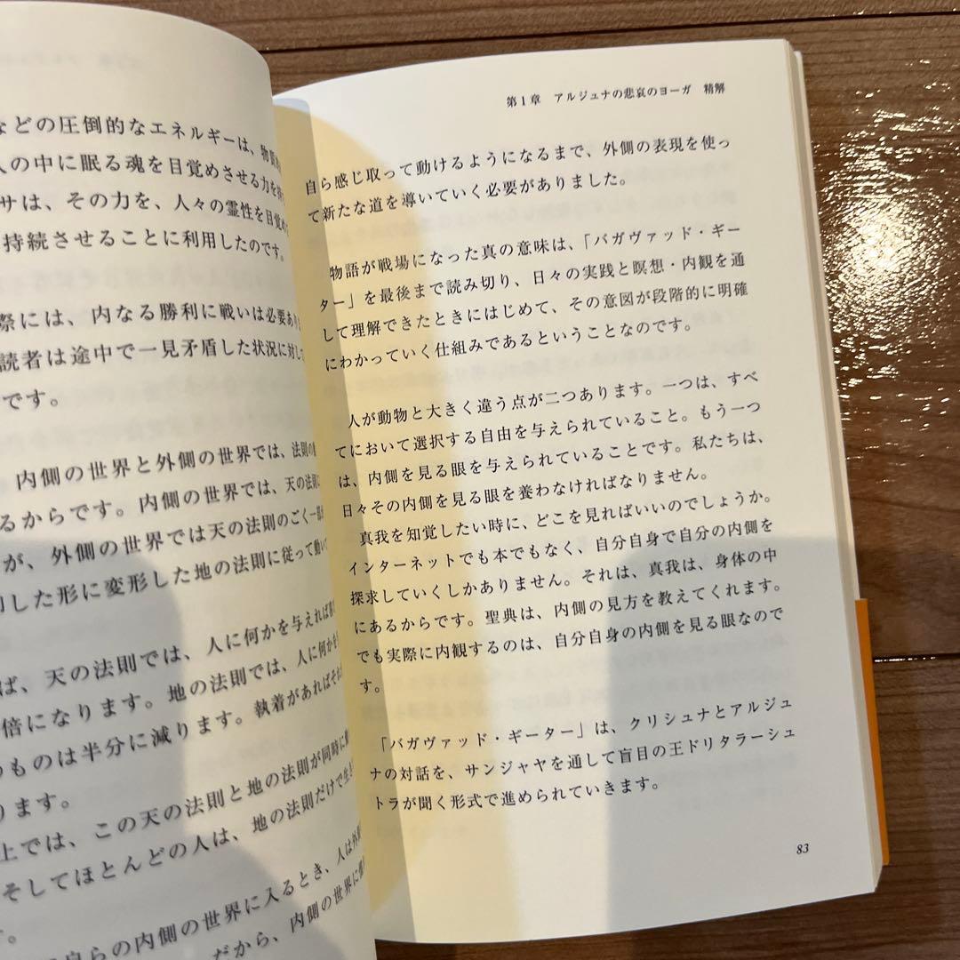 精解 神の詩 聖典バガヴァッド・ギーター 1 森井啓二