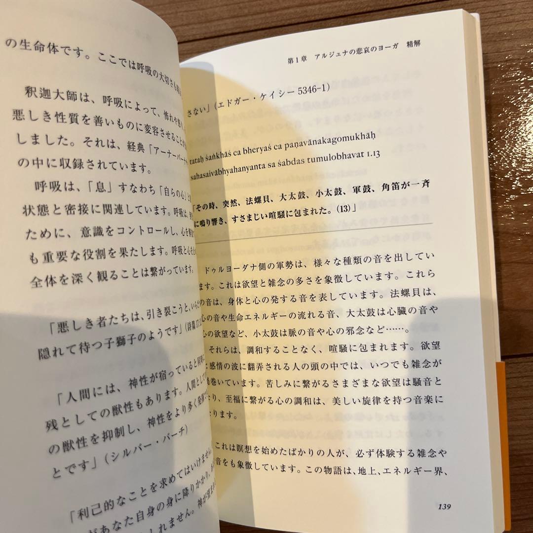 精解 神の詩 聖典バガヴァッド・ギーター 1 森井啓二