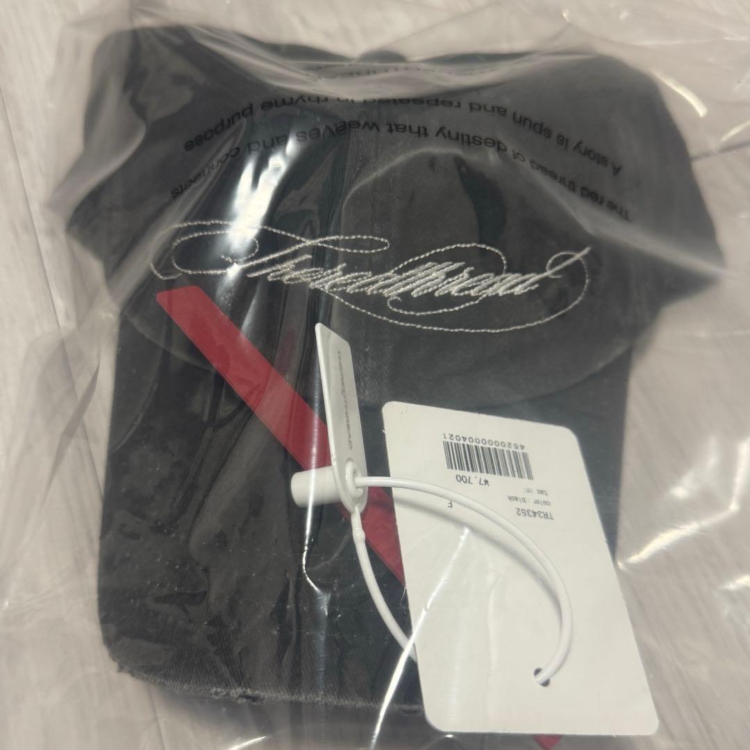 theredthread キャップ　黒