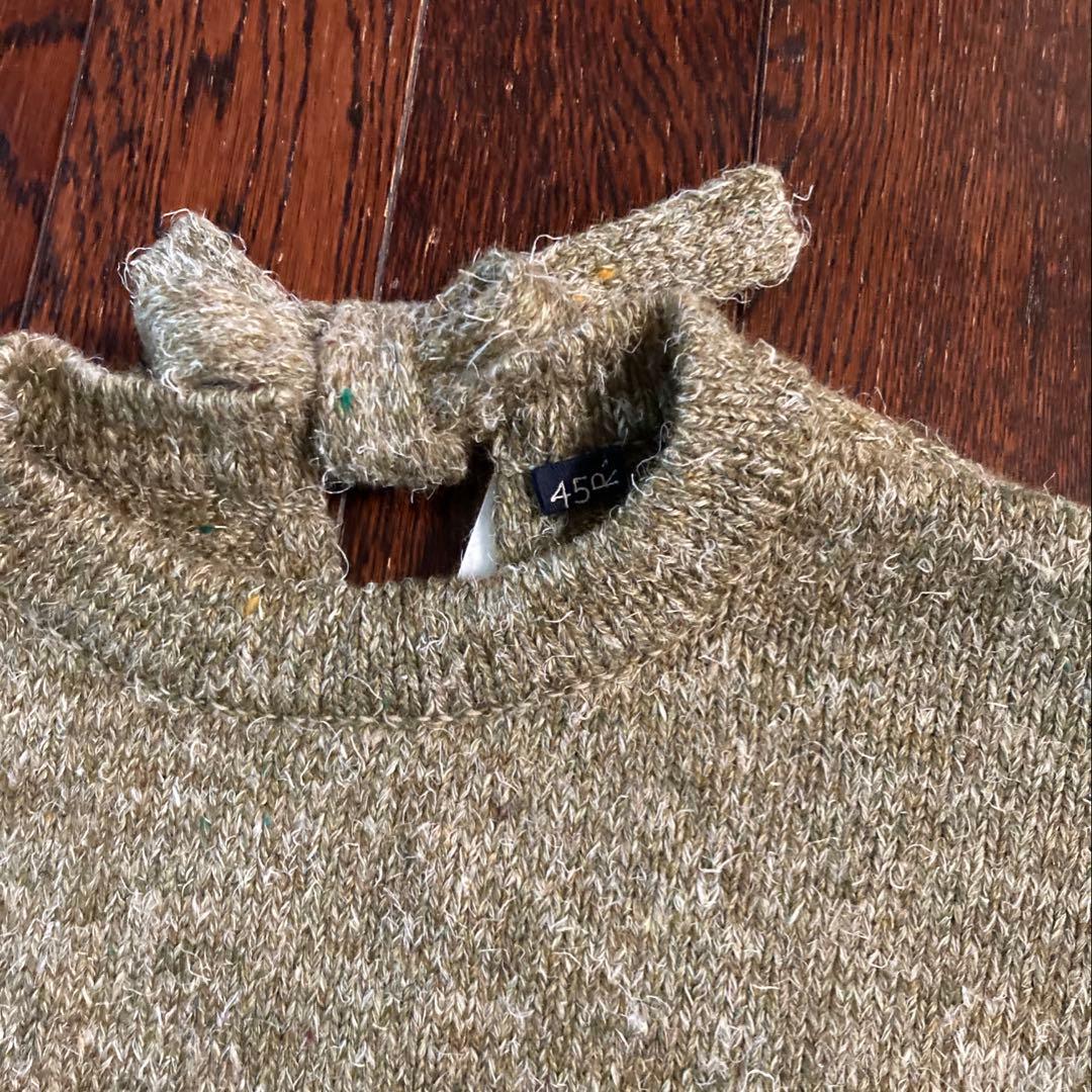 新品未使用　45r カシミヤリネンチュニック