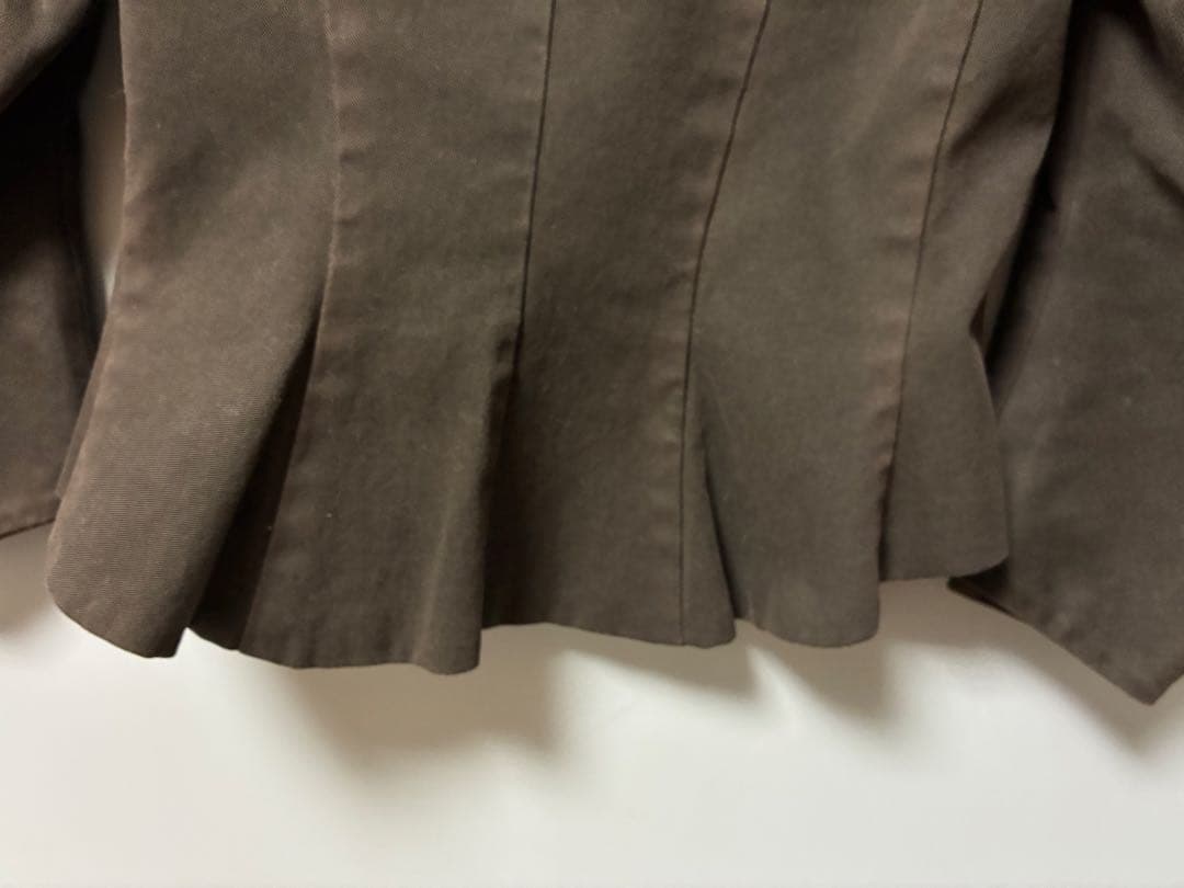 は*な様 【Ralph Lauren】ヴィンテージ　カーキブラウン ボタン装飾ジ