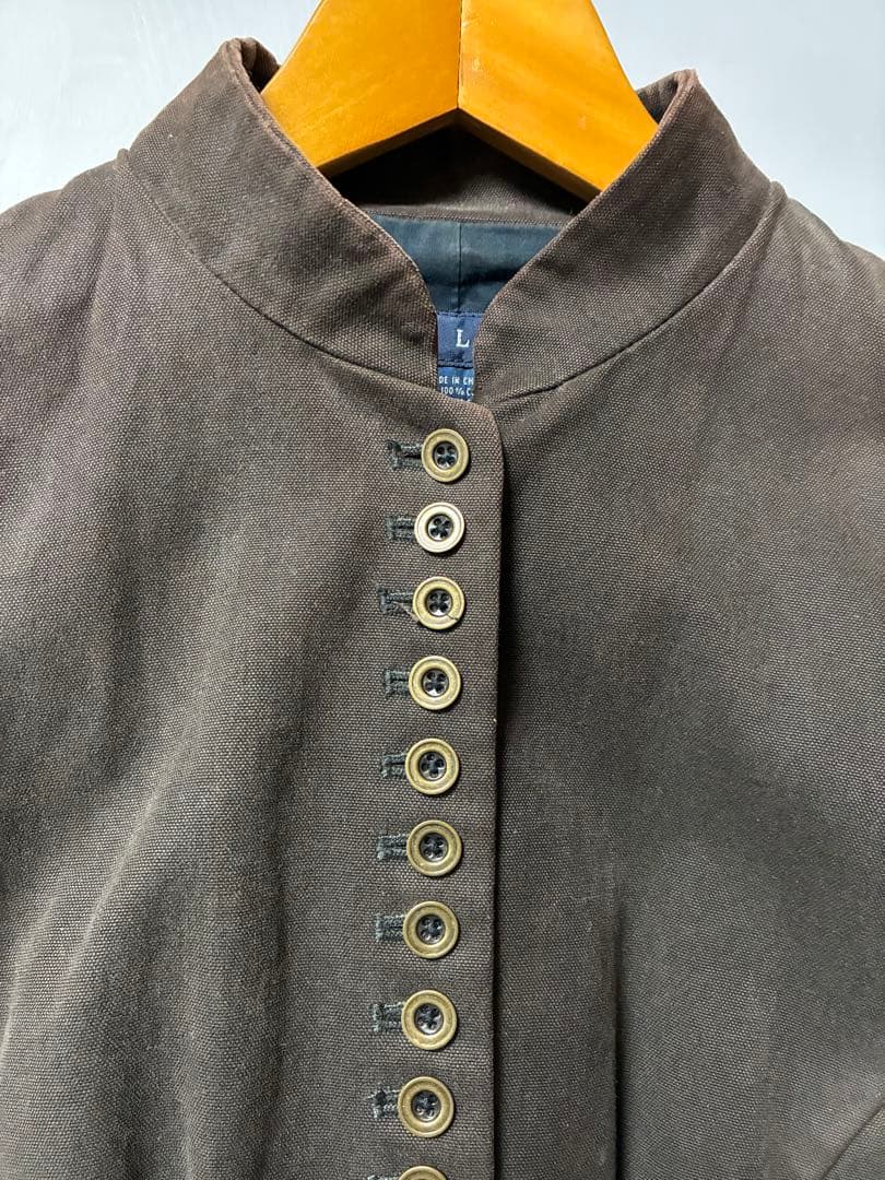 は*な様 【Ralph Lauren】ヴィンテージ　カーキブラウン ボタン装飾ジ