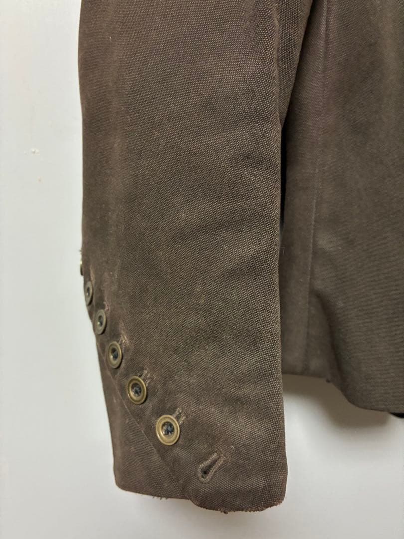 は*な様 【Ralph Lauren】ヴィンテージ　カーキブラウン ボタン装飾ジ
