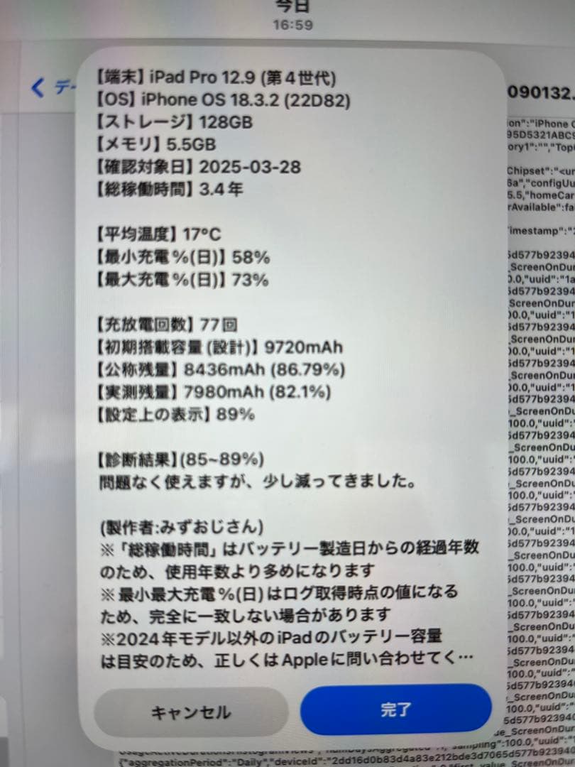 イルサン　iPad Pro 12.9 128GB 第4世代