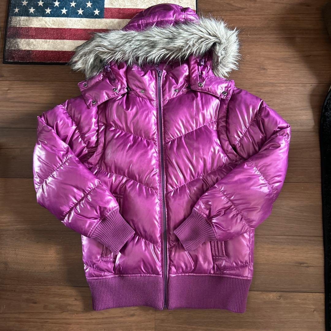 新品タグ付 OLD UNIQLO 4way Down Jacket パープル S