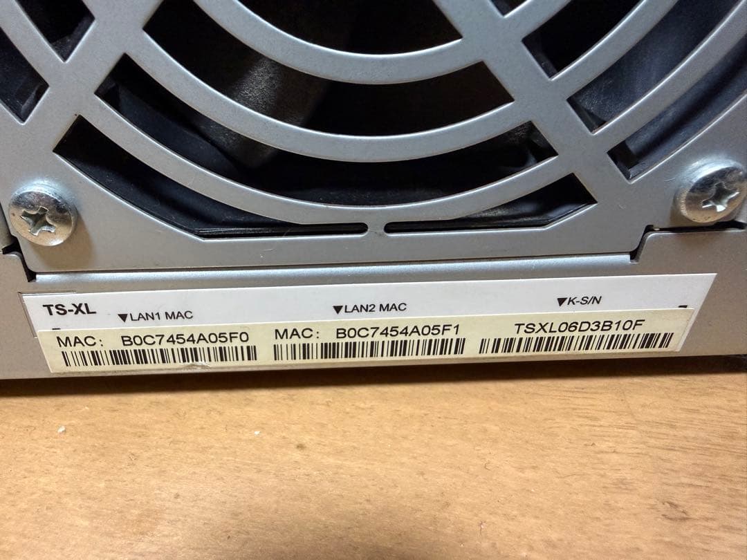 外付けハードディスク・ドライブ BUFFALO NAS TS-XH4.0TL/R6 12TB