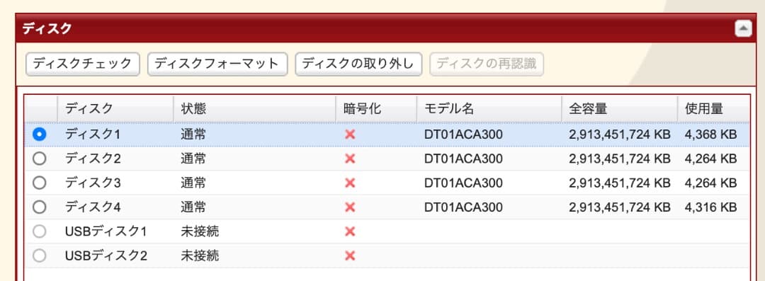 外付けハードディスク・ドライブ BUFFALO NAS TS-XH4.0TL/R6 12TB