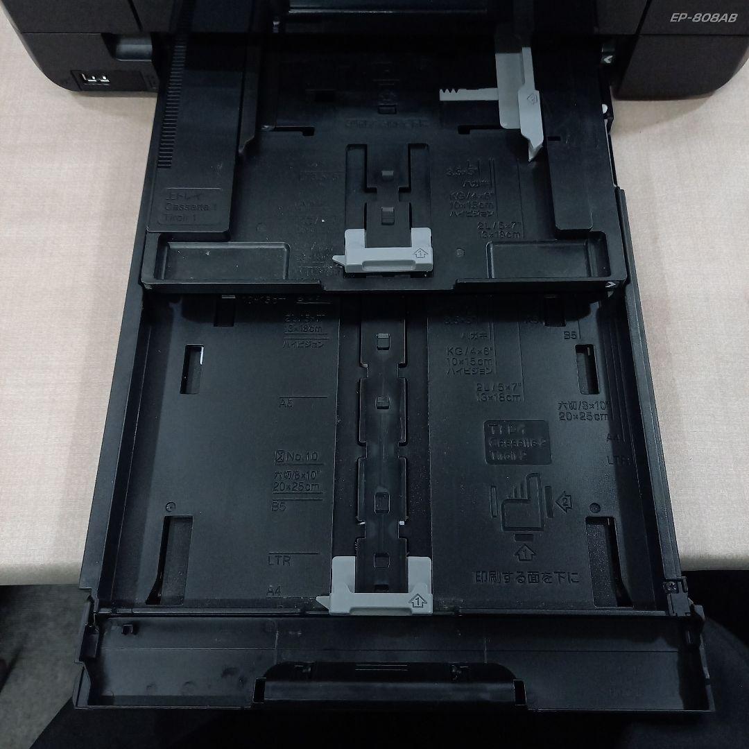 ジャンク EPSON A4インクジェットプリンター EP-808AB 15年製