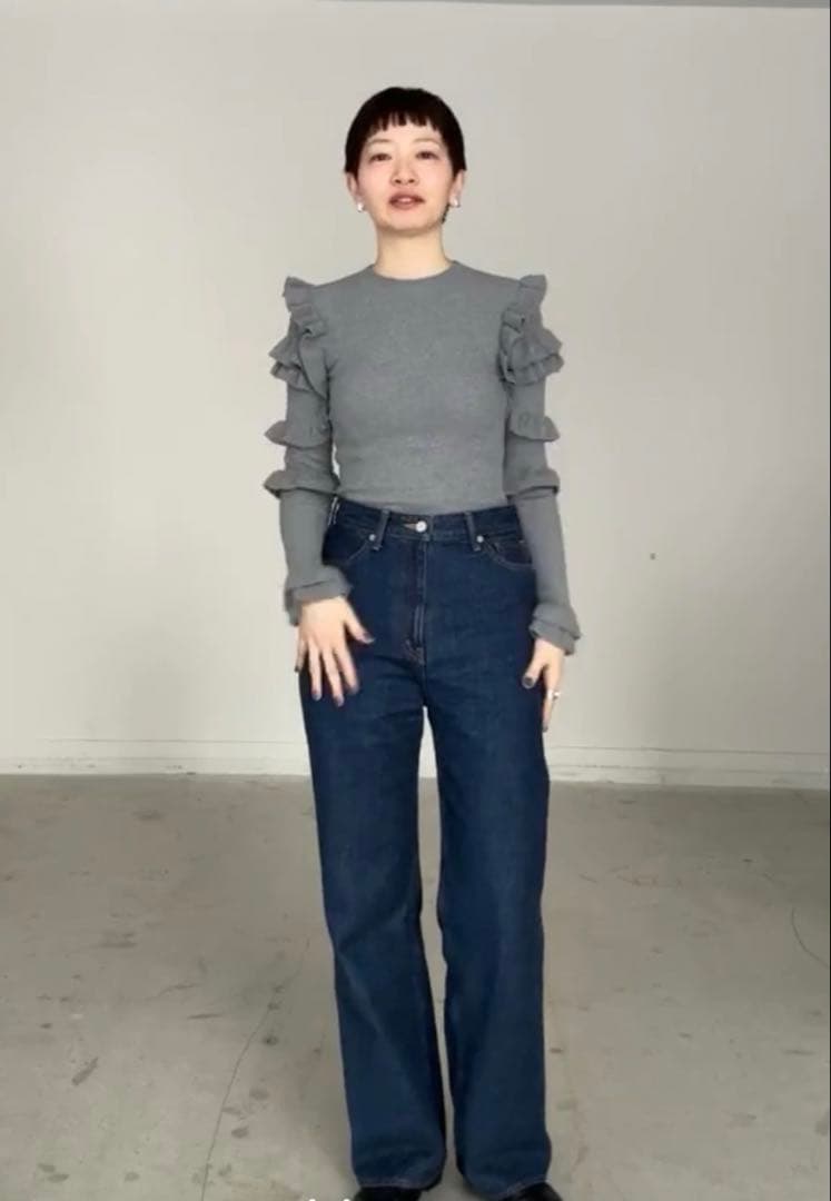 定価以下＊CLANE SECOND デニムパンツ＊ブルー＊クラネ セカンド