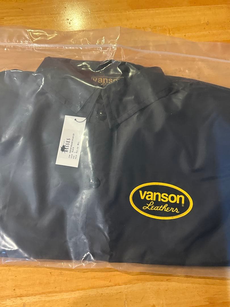 ジャケット・アウター L VANSON MASSES NYLON JKT