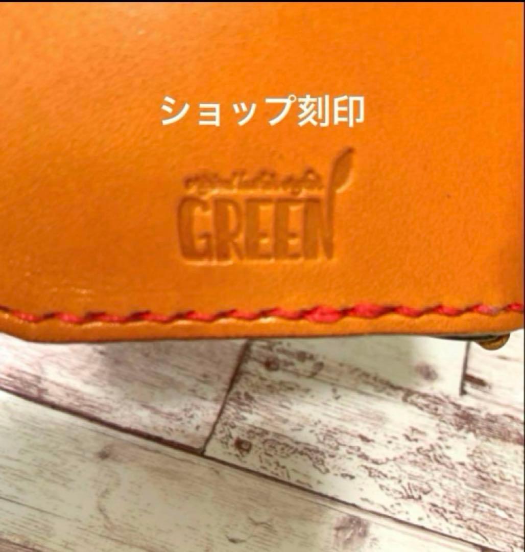 栃木レザー　オリーブ　グリーンiPhoneケース　手帳型 本革