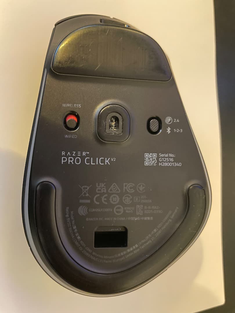 【極美品】Razer Pro Click v2 エルゴノミクスマウス