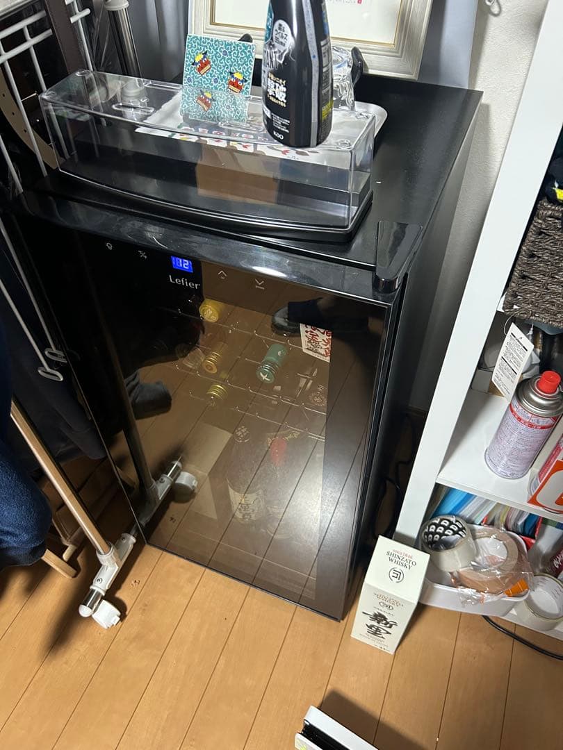 【専用】Lefier ワインセラー　24本　ルフィエール C24SL ブラック