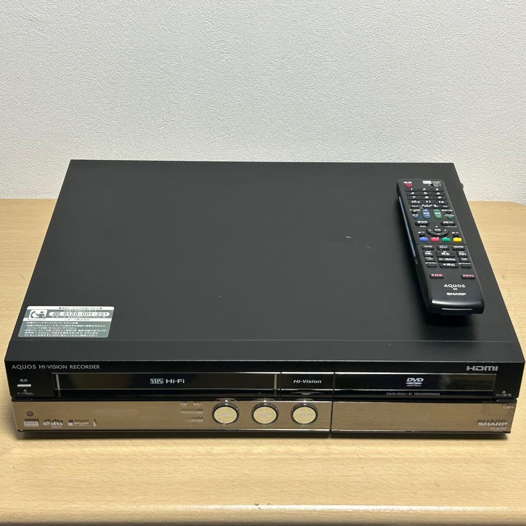 シャープ DV-ACV52 HDD・DVD・ビデオ一体型レコーダー 動作〇