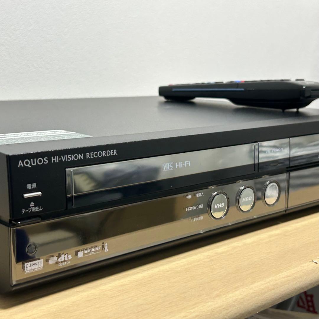 シャープ DV-ACV52 HDD・DVD・ビデオ一体型レコーダー 動作〇