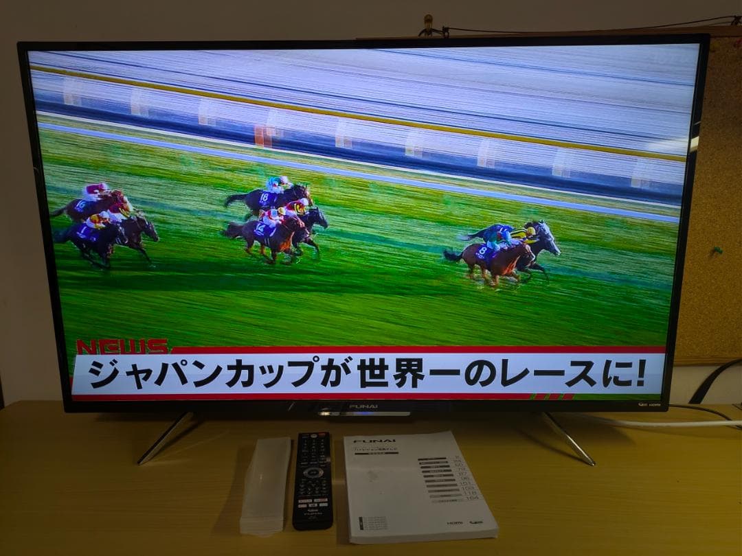 内蔵HDD搭載 43インチ 4K テレビ FL-43U4010 HDR10 液晶