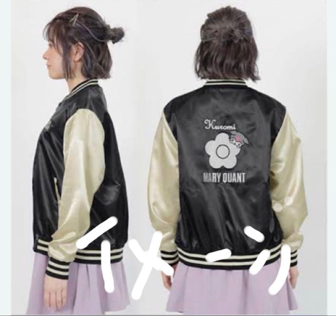 ト*ー様 MARY QUANT スカジャン ネイビー・ピンク