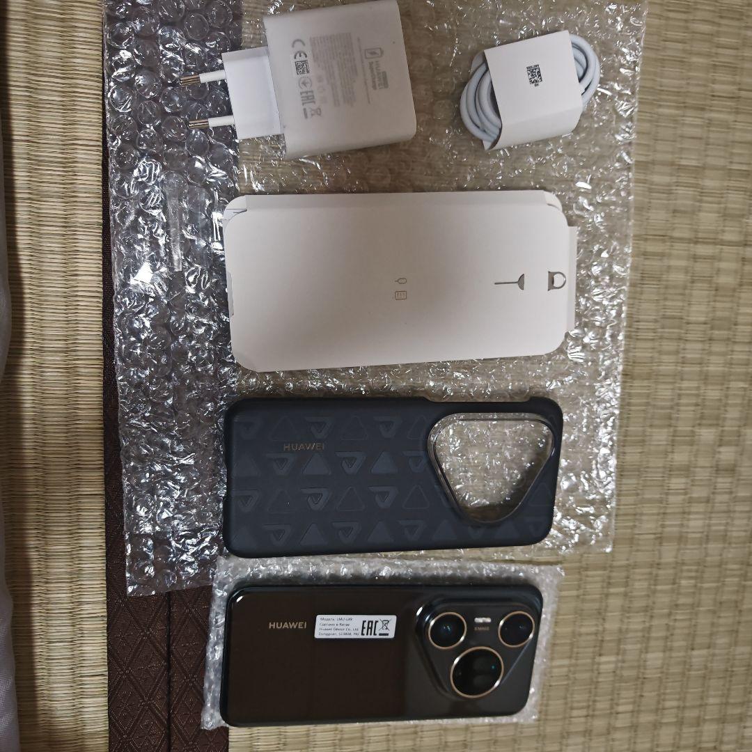 Huawei 80 ultra global本体 充電器 ケース付き