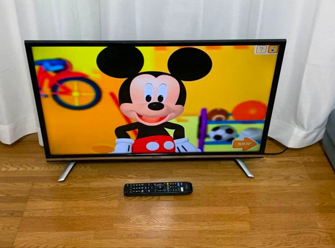 ハイセンス　32型　スマートテレビ youtube等アプリ⭐地上波BSCS