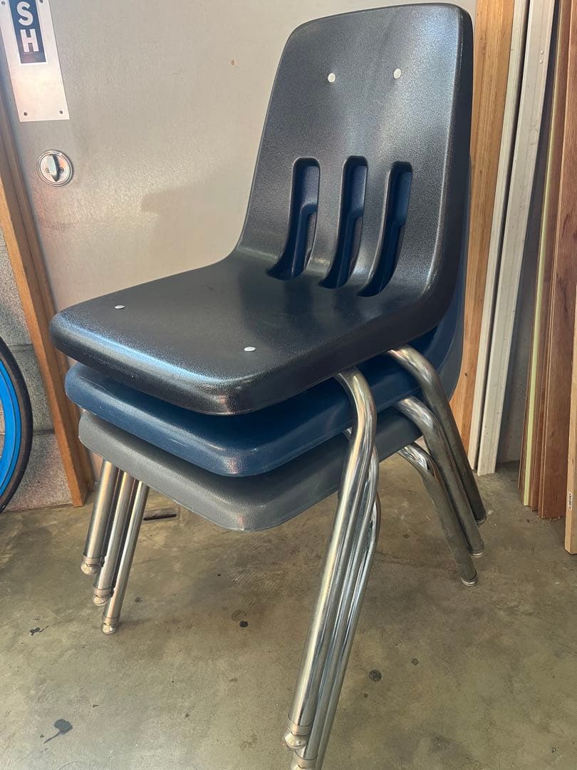 VIRCO 9000 Chair グレー1脚