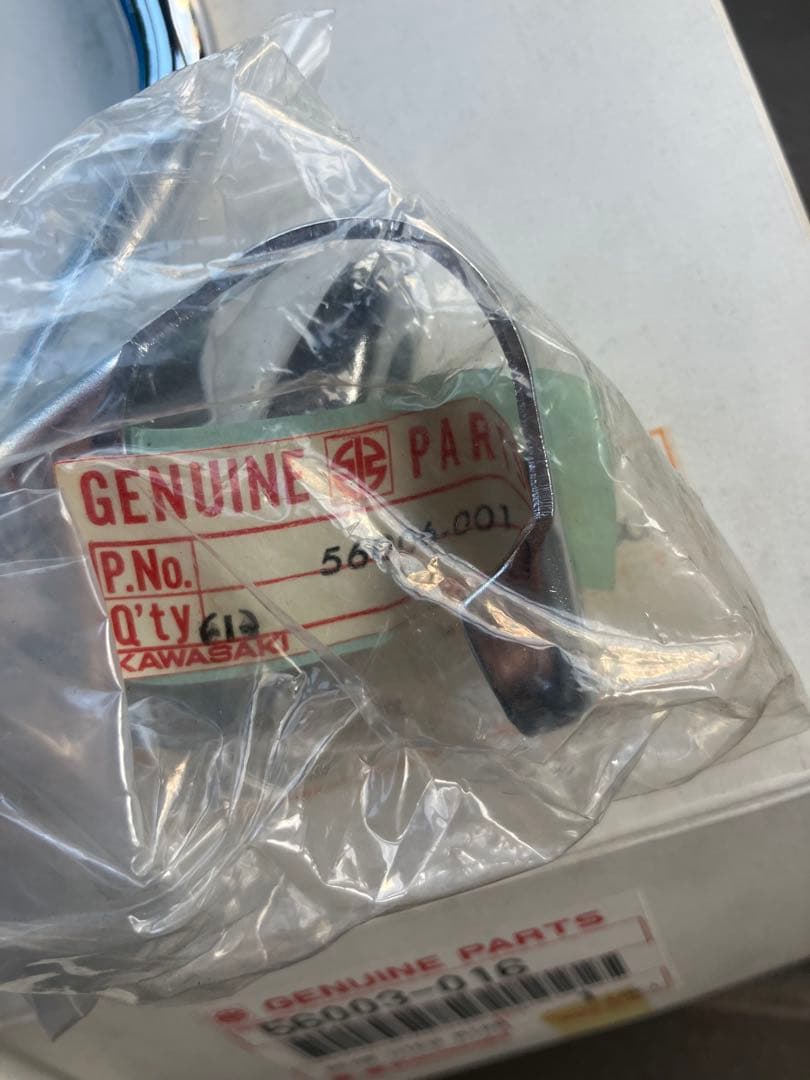 カワサキ　純正ミラー　左右セット　旧車