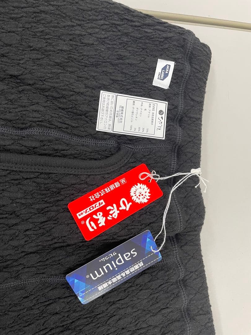 ひだまりエベレスト　防寒インナー　紳士用LLサイズ　ブラック　丸首　新品未使用品