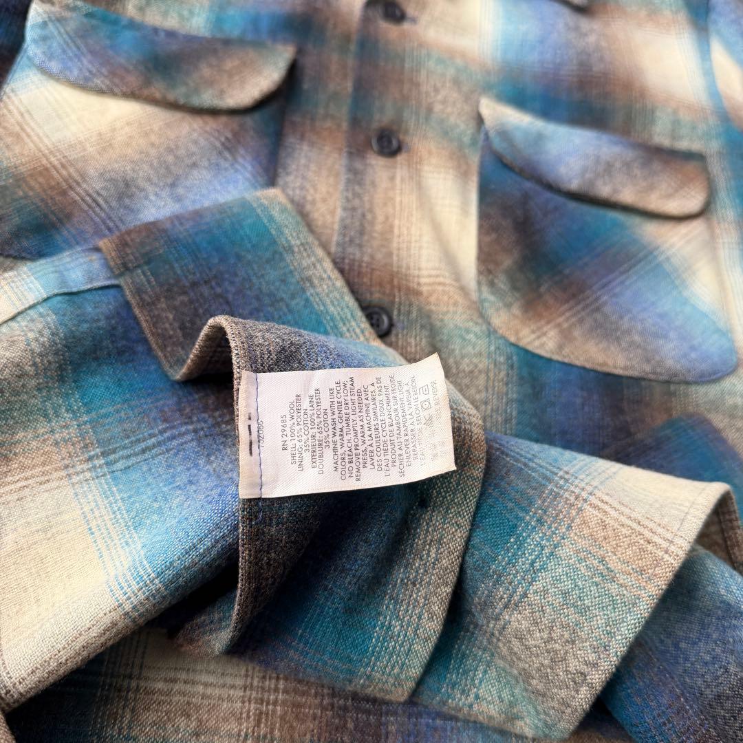 チ*ケ様 PENDLETON ペンドルトン ライダーシャツ Mサイズ オンブレ