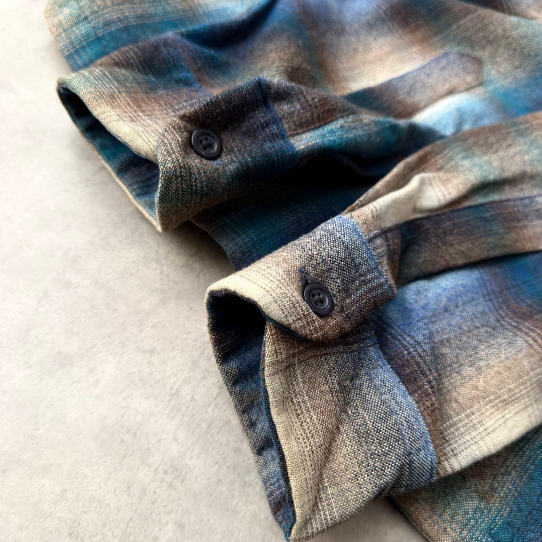 チ*ケ様 PENDLETON ペンドルトン ライダーシャツ Mサイズ オンブレ