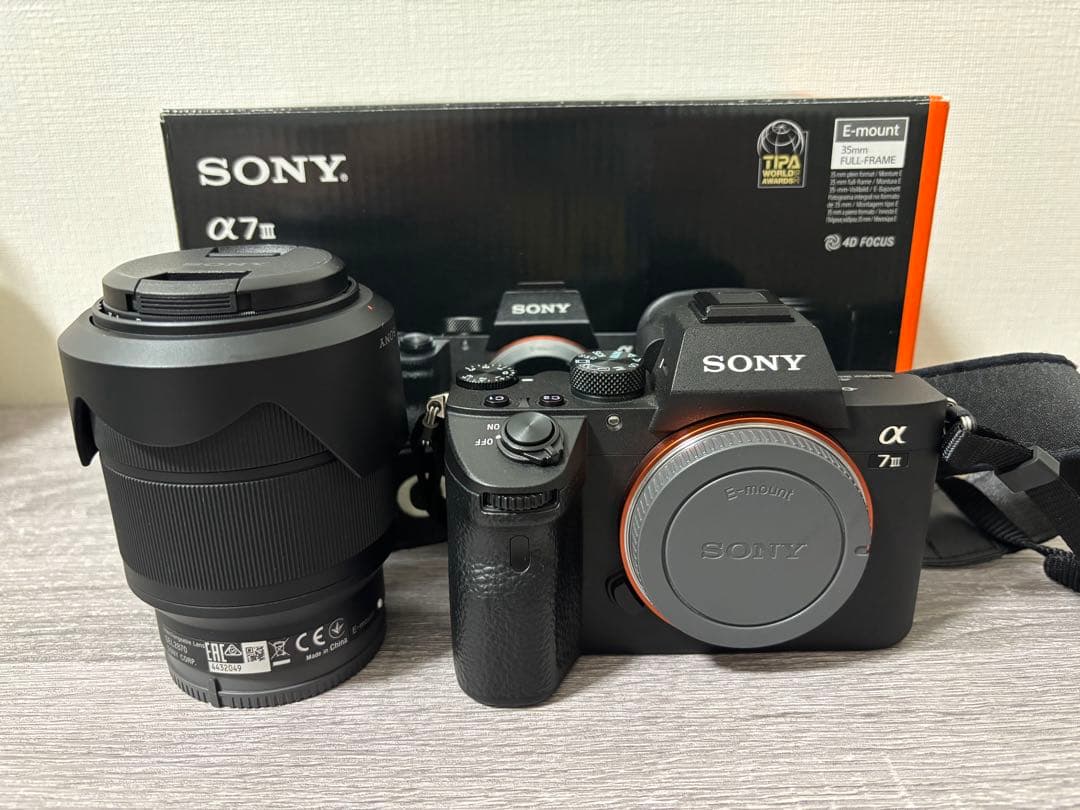 【美品】SONY α7Ⅲ ズームレンズキット