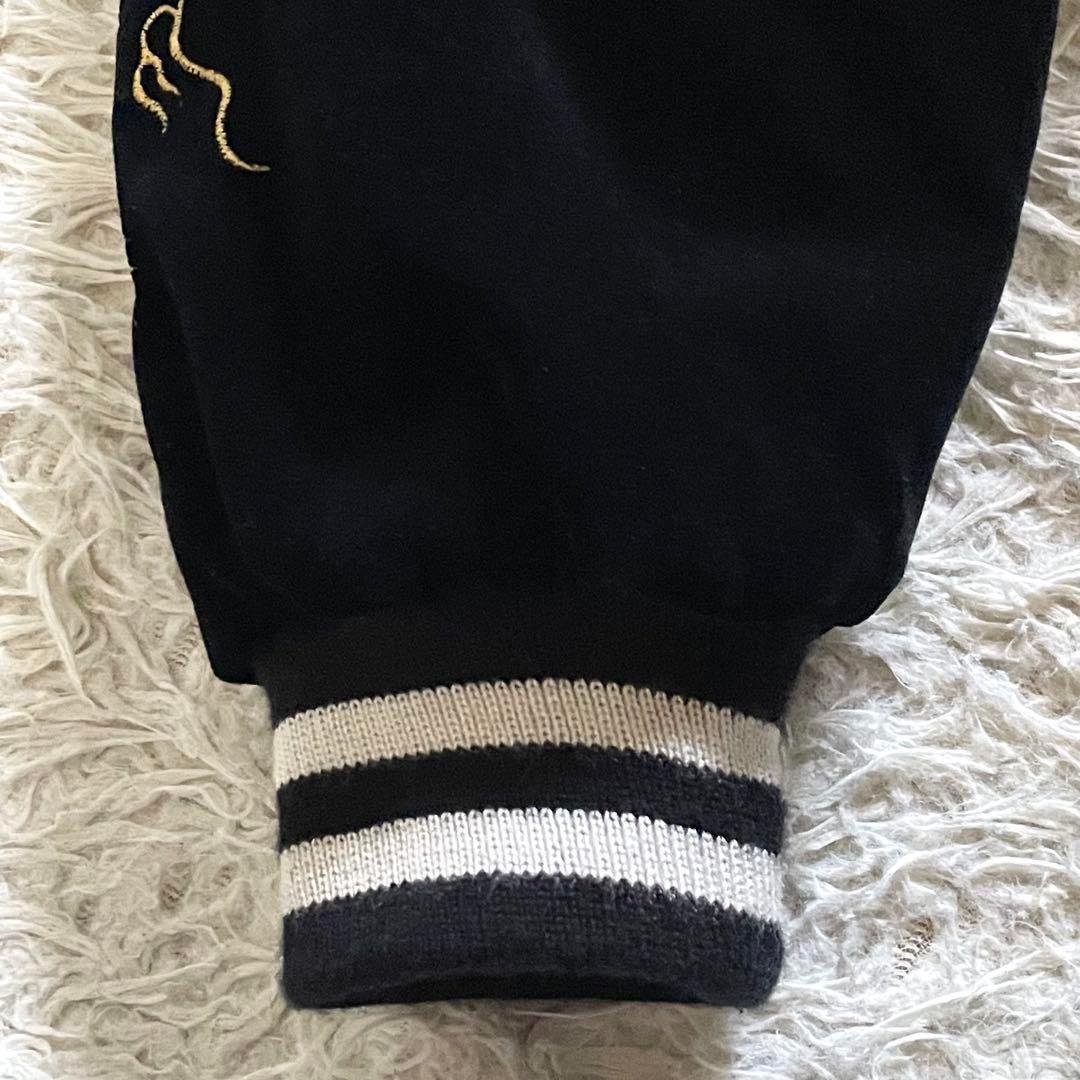 JUNGLE STORM ブルゾン ベロア 中綿 龍刺繍 L