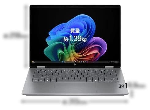 HP OmniBook X Flip 14-fm 32GBメモリ 1TB SSD