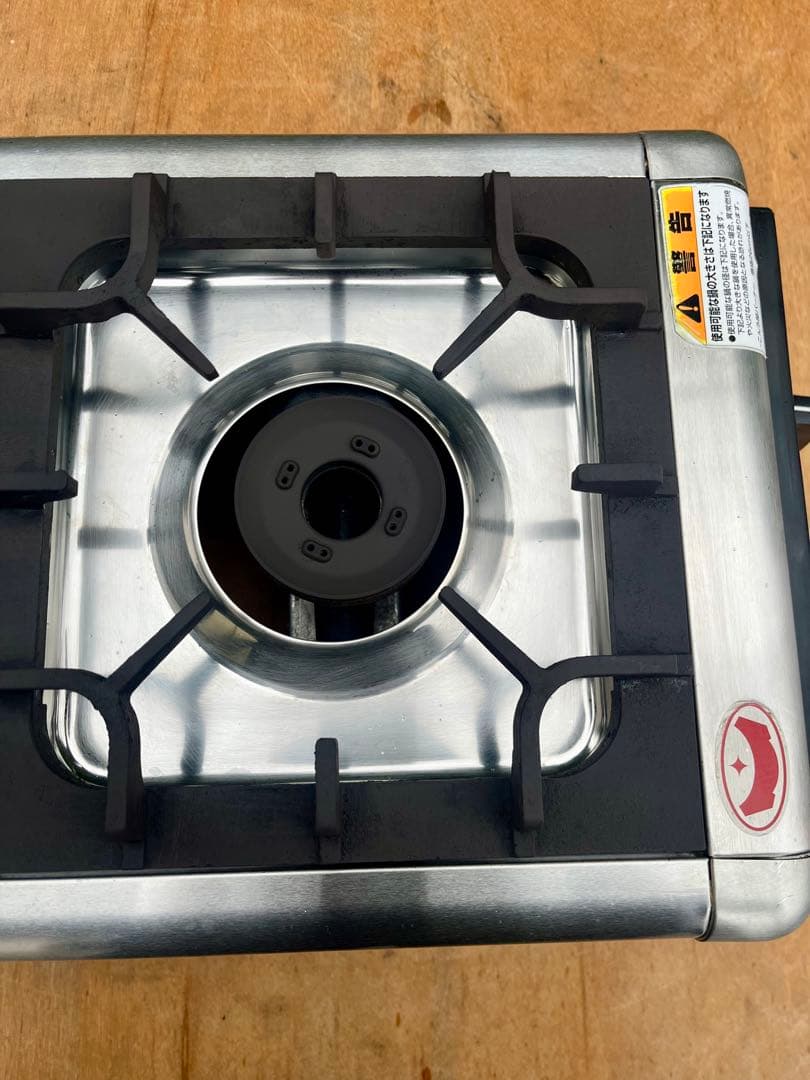 マルゼン業務用卓二2口ガスコンロ　ガステーブル　プロパンガス用　2023年