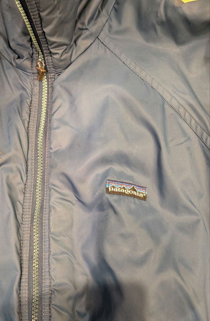 patagonia ネイビー フルジップジャケット(US規格L)古着