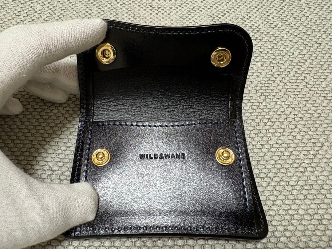 別注 ワイルドスワンズ　タング　ネイビーxブラック　バイカラー