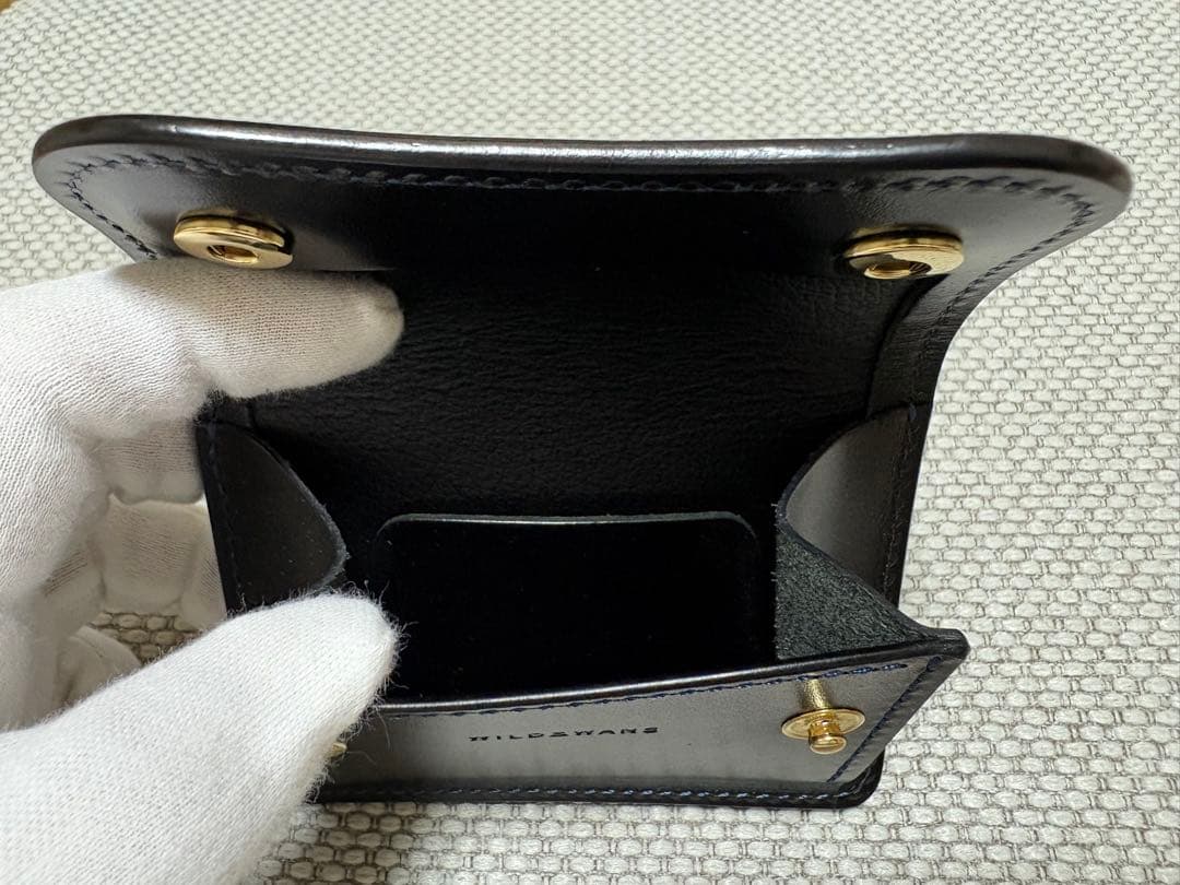 別注 ワイルドスワンズ　タング　ネイビーxブラック　バイカラー