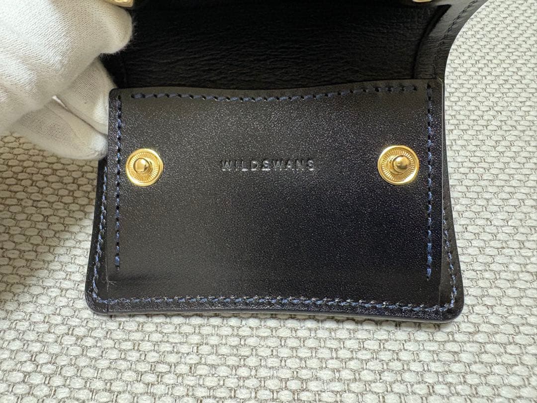 別注 ワイルドスワンズ　タング　ネイビーxブラック　バイカラー