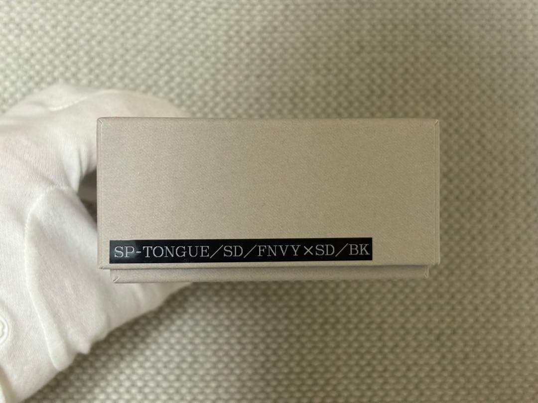 別注 ワイルドスワンズ　タング　ネイビーxブラック　バイカラー