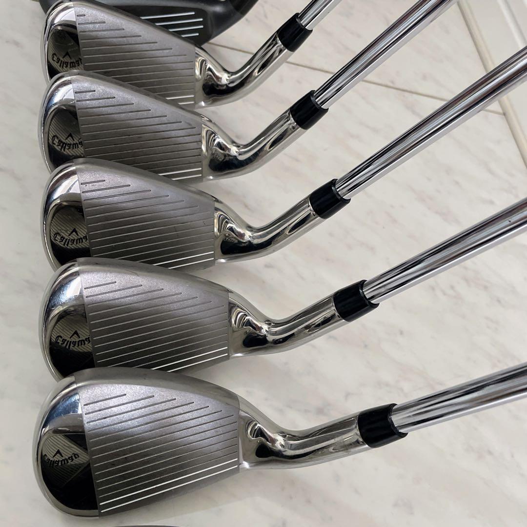 現行最新モデル　美品　メンズ　Callaway XHOT ゴルフクラブセット　S