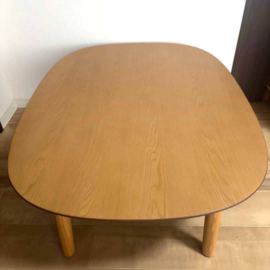 無印　楕円こたつ 小　ナチュラル　2023年モデル　ＭＪ‐ＫＤＳ３‐Ｎ