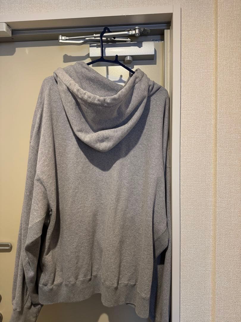 kikunobu別注 refomed kinchaku zipup hoodie