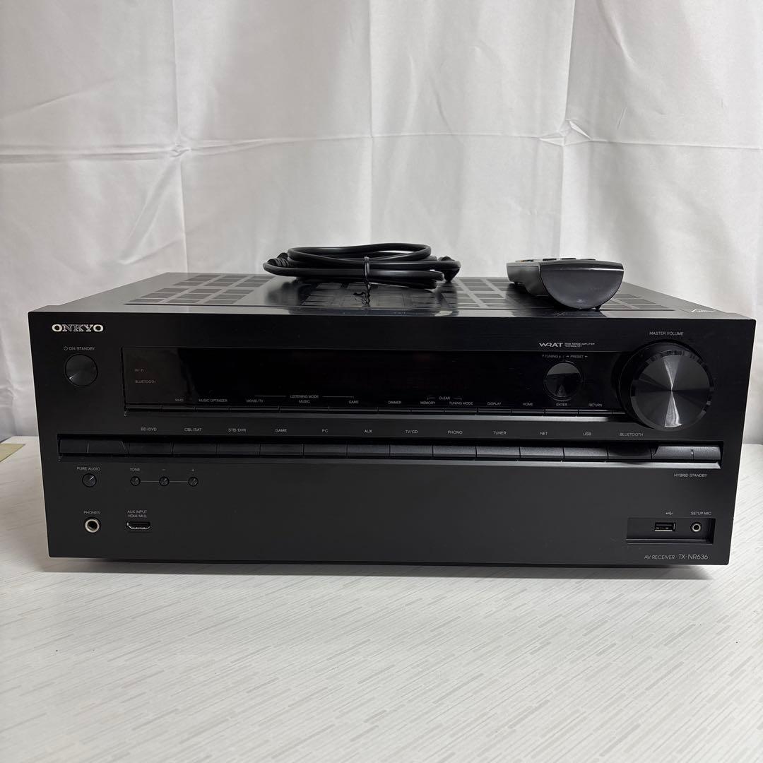 し*ん様 ONKYO AVアンプ TX-NR636リモコン付き