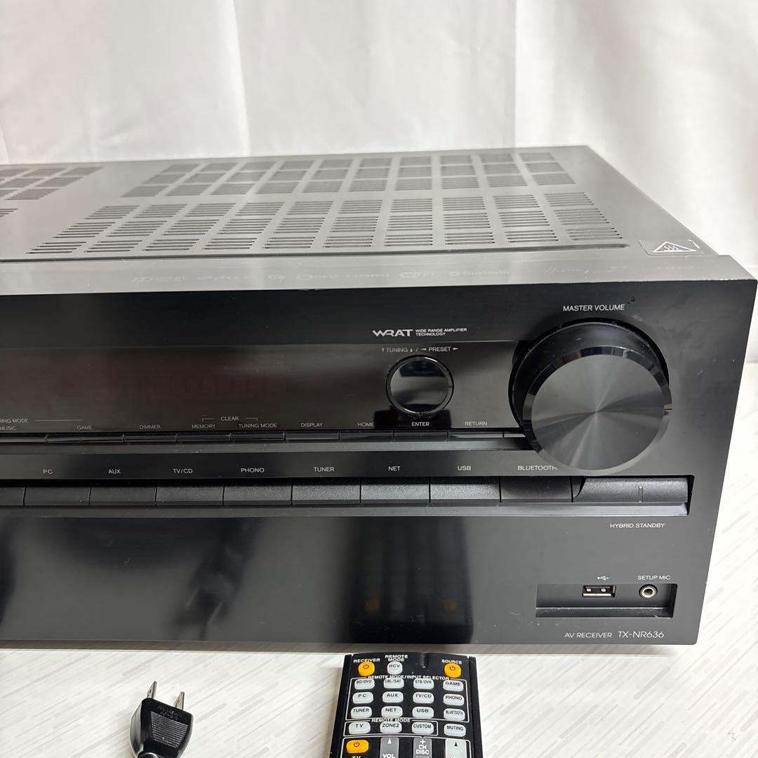 し*ん様 ONKYO AVアンプ TX-NR636リモコン付き